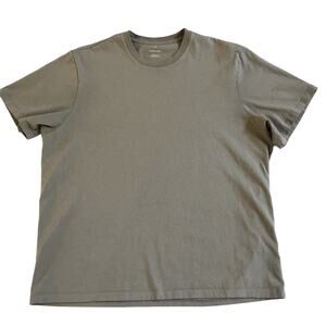 Everlane Organic Cotton Men's T Shirt Size XXL Sage Green Soft Classic